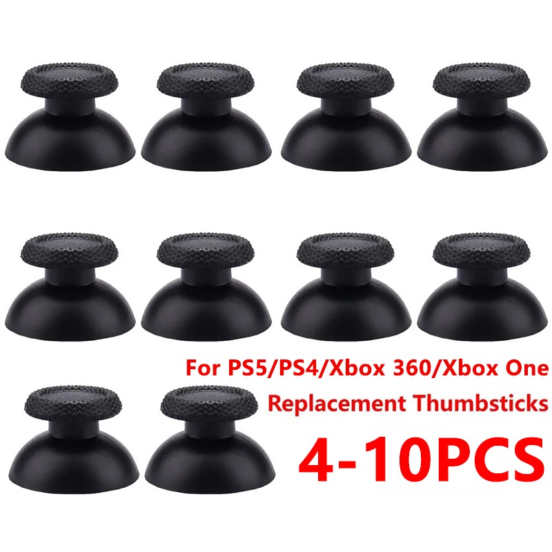 Ps5 Controller Cover - 4-10pcs Replacement Thumbsticks for PS5 PS4