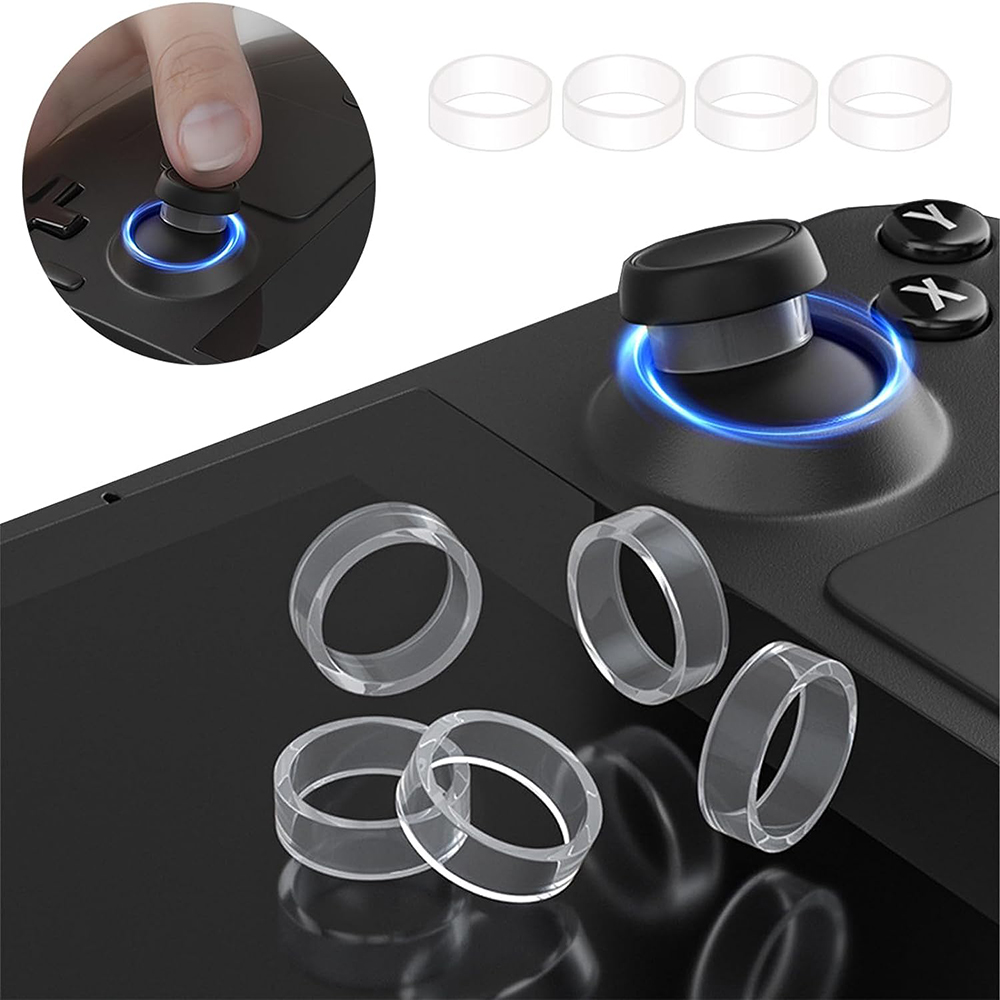 Gaming Console Monitor - 8pcs Elastic Protective Joystick Rubber Ring