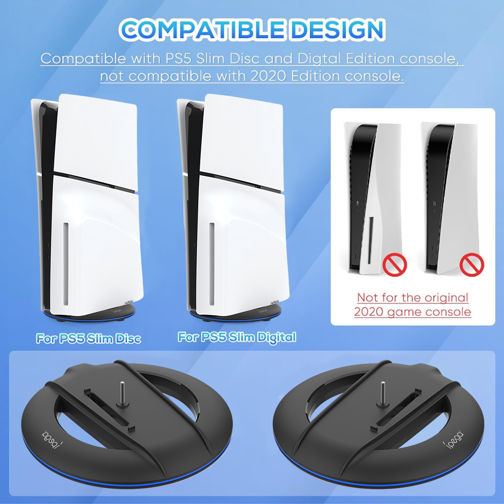 Vertical Stand For PS5 Slim Co - đánh giá và giá Gaming Console Holder
