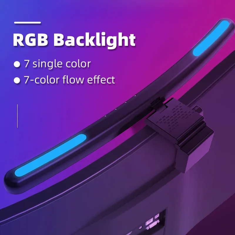 Curved LED Monitor Light Bar U - đánh giá và giá Gaming Console Monitor