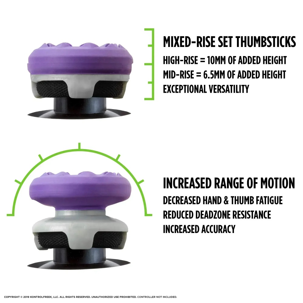Silicone cap High-Rise Freeks  - đánh giá và giá Ps5 Controller Cover